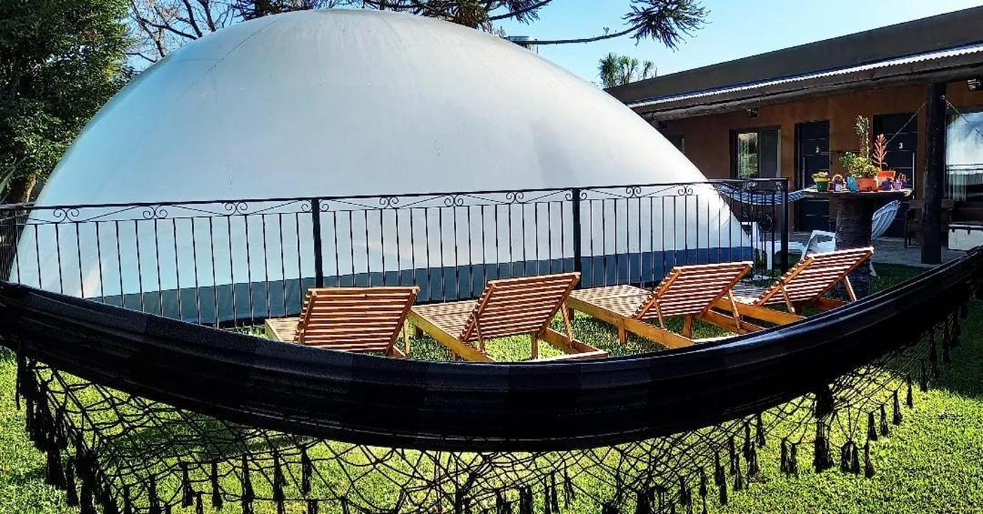 Отель Tierra Mansa - Posada De Campo & Spa - Piscina Climatizada Маркос-Пас Экстерьер фото